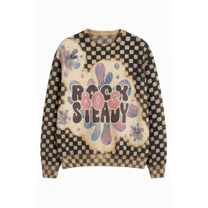 Custom Bleach Stencil Sweater or T Shirt