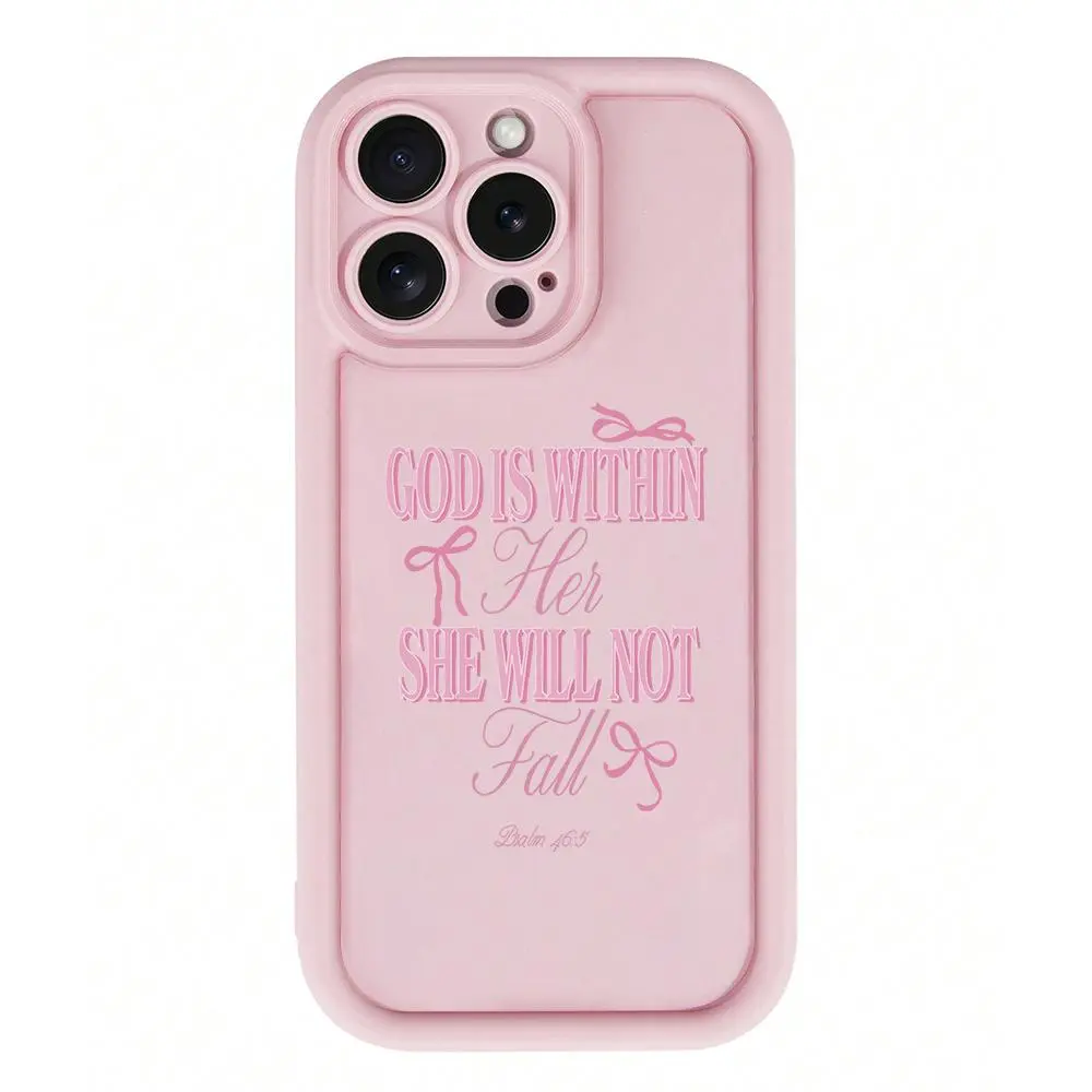Butterfly & Letter Pattern Phone Case Casing, TPU Decorative Phone Protector Cover, Phone Accessories Compatible with iPhone 11 12 13 14 15 16 Pro Max, Protective