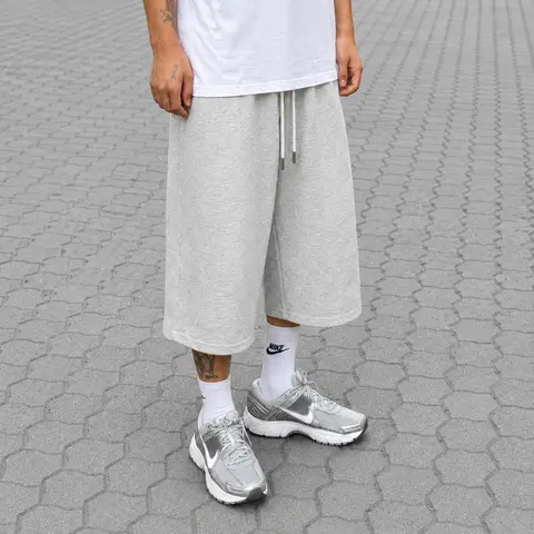 Men's Basic 3/4 Length Polyester Athletic Joggers - Elastic Waist Drawstring, Side Pockets, Snug Fit Travel-Ready Athleisure Casual Bottoms, Wide Legs for Street Style, Workout-Lounge Use
