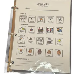 Going Home Log – Customizable Daily School-to-Home Communication Sheet for Binders