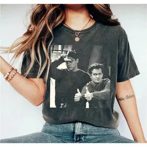 Chemise d'amis rétro Chand.ler, chemise graphique Chand.ler Bing, sweat-shirt, chemise unisexe Chand.ler, cadeau homme pour homme femme couleur confort