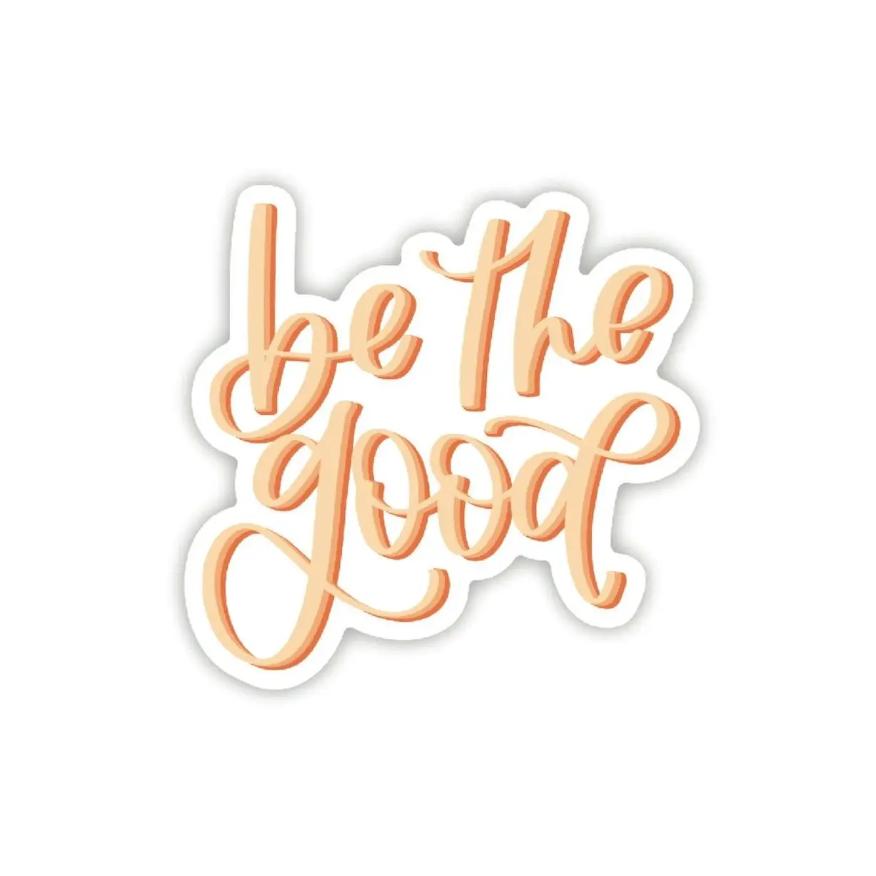 "Be The Good" Vinyl Sticker - Motivational Decal for Gymnastics, Dance, & Everyday Inspiration