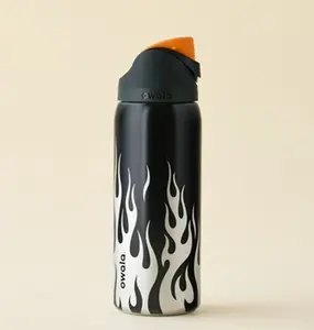 Owala UO Exclusive FreeSip 32oz Water Bottle Chrome Inferno