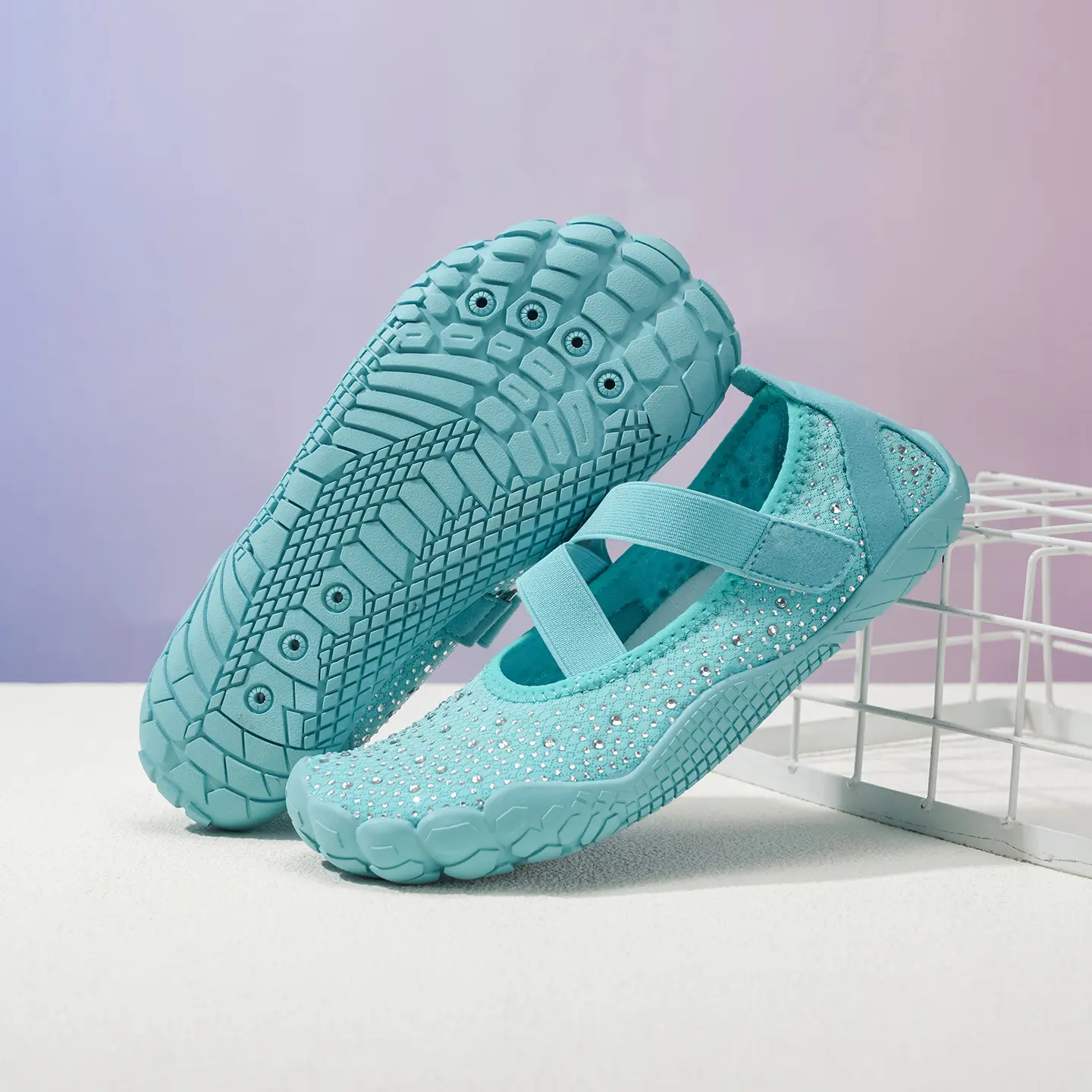 Water Shoes Mens Womens Beach Swim Shoes Quick-Dry Aqua Socks Pool Shoes for Surf Yoga Water Aerobics