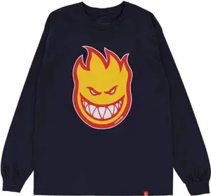 SPITFIRE BIGHEAD FILL NAVY/GOLD LS