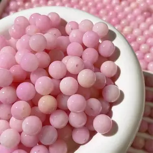H39-12mm Soft Pink Round Bodhi