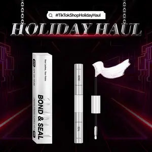 AiryCute 2-IN-1 POWER DUO | Bond&Seal Strong Hold, Waterproof & Remover-Safe for Flawless Lashes| AiryCute Lash Bond Seal Remover for Lash Clusters | Latex-Free Waterproof Long-Lasting for Sensitive Eyes Pool-proof Rainy Day Proof