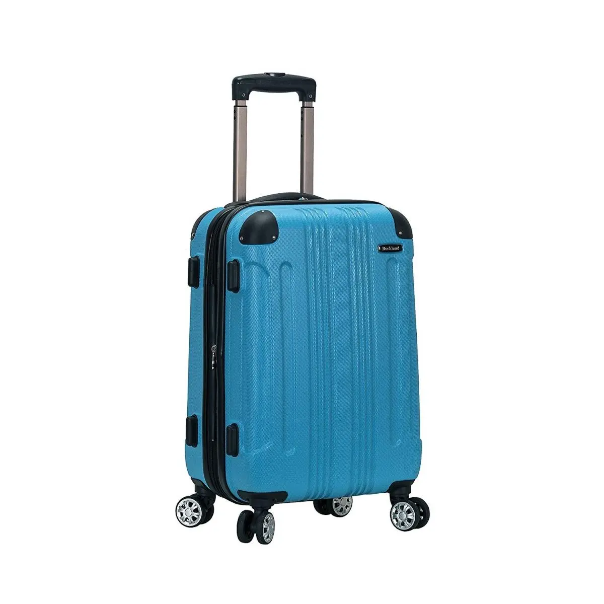 Rockland  Sonic ABS Upright Spinner Luggage - Turquoise