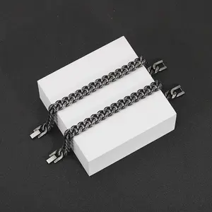 Stainless Steel Minimalist Bracelet Cuban Link Precision Cuts UNISEX bracelet