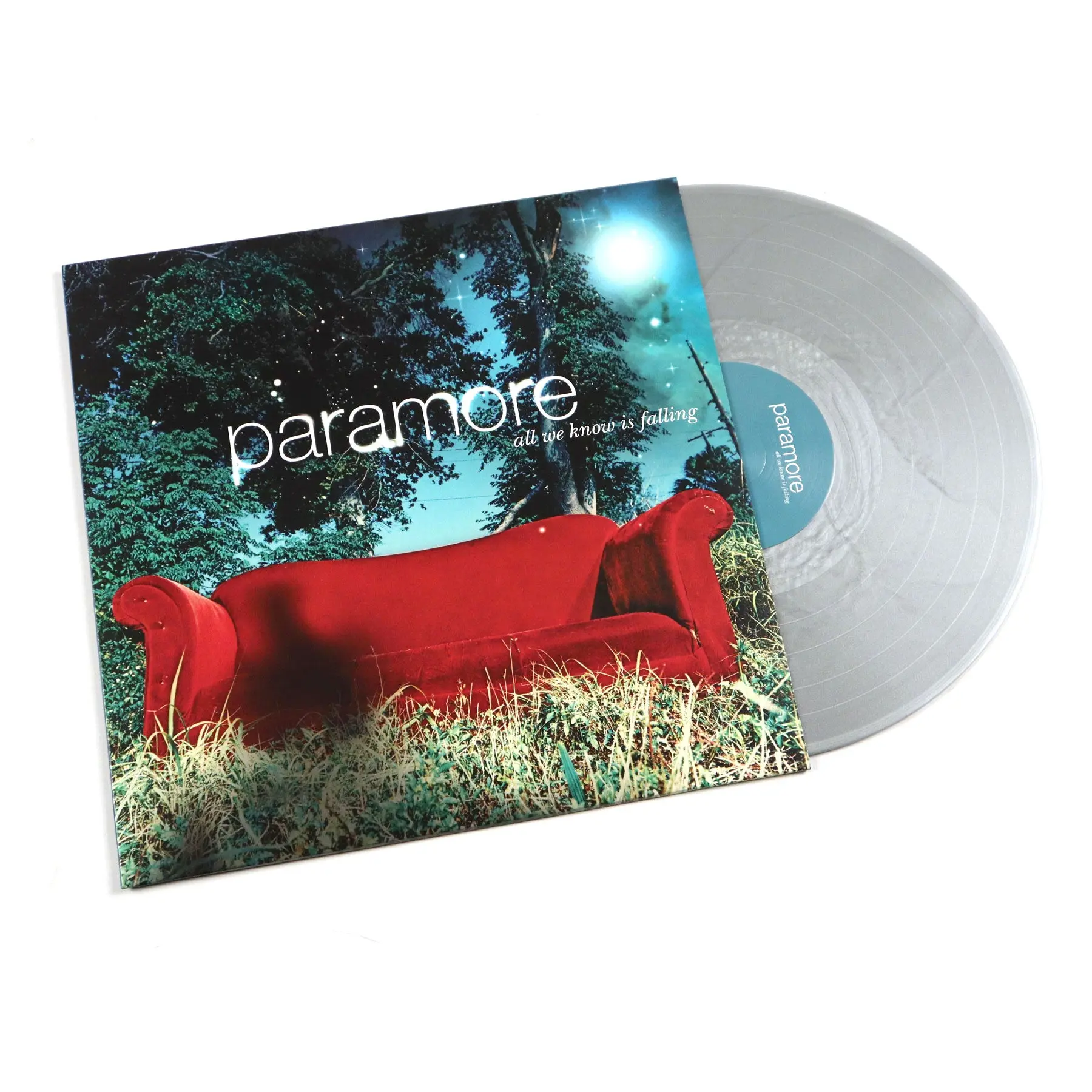 Paramore Debut Studio Album - All We Know Is Falling, Limited Edition Colored Vinyl LP - Fueled by Ramen Record Label with Printed Insert