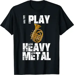 Tuba Players I Play Heavy Metal Tuba Band Tuba Lovers T-Shirt - Matthewmatt Shop 54B09YVFST78