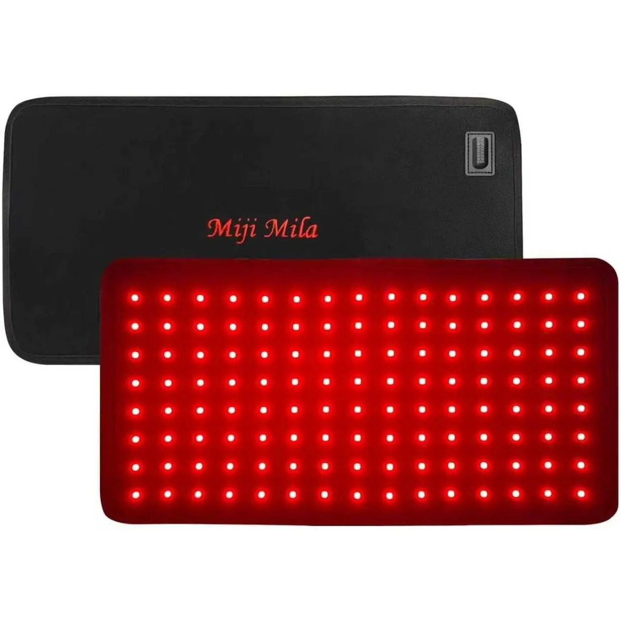Wearable Red Light Therapy Belt, 660nm 850nm Infrared Heating Pad Wrap for Waist Belly Back Comfort & Relief - 5-Level Energy, Timer, Portable for Home Use (Men & Women)