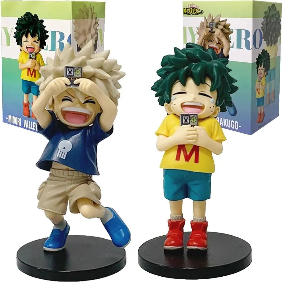 11cm Anime Figure Midoriya Izuku Todoroki Shoto Rody Soul Action Figurine Bakugou Katsuki figure mini cute Collection doll Gifts