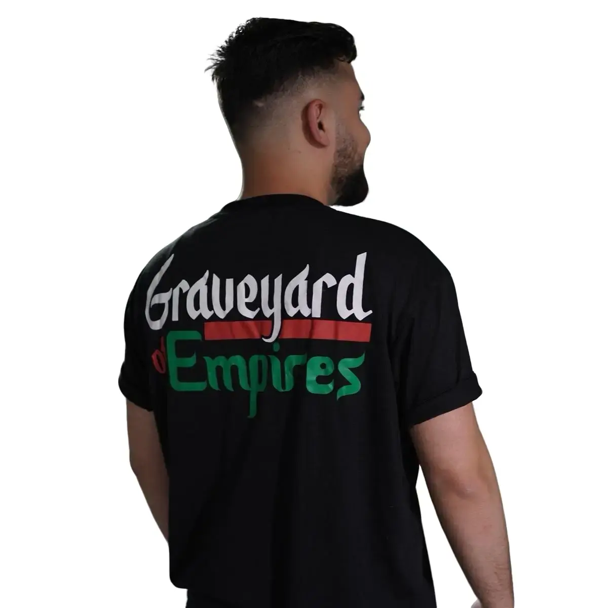 Afghanistan graphic T Shirt-Small emblem