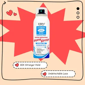 Wonder Lace Bond Sports Edition Adhesive Spray Clip In