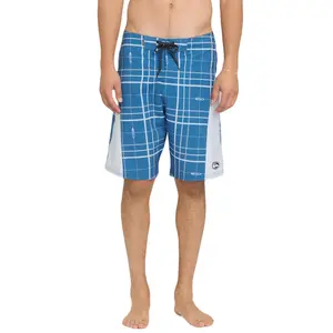 Quiksilver | Young Guns Channel 21" Boardshorts - Nebulas Blue | SURFSILK Quick Dry Recycled Fabric | 4-Way Stretch Durable Beach Trunks | Ideal for surfing, beach days & casual daily wear