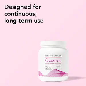 Ovasitol Inositol Powder - 90-Day Supply - Myo-Inositol & D-Chiro Inositol for Hormone Balance & Ovarian Function Support* - NSF Certified - 400 g (180 Servings)