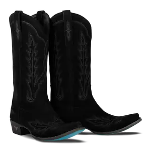 Lexington Boot - Soft Black Suede