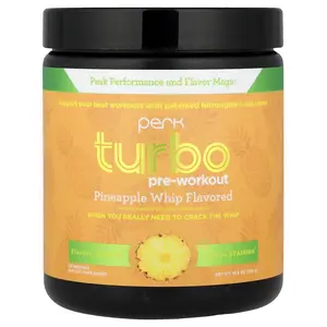 Perk Energy Turbo, Pre-Workout, Pineapple Whip, 10.9 oz (304 g)