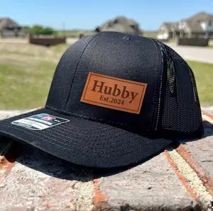 Custom Hubby Established Richardson Hat, Gift For Wedding, Perfect Gift For Groom, Personalized Gift For Wedding