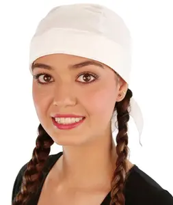 Classic Skull Caps - Solid White
