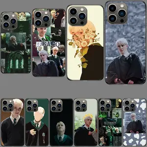 Draco Malfoy Phone Case For Apple Iphone 16E Capa 15+ 14 Plus 11 16 Pro Max 12 Pro Cute 13 Mini X XS 7 8 SE 2020 Cover Shell Coq