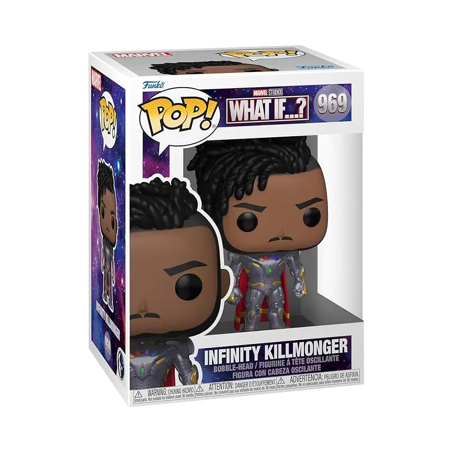 Funko Pop Vinyl Figure Marvel What If Infinity Killmonger 969