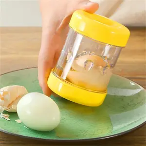 Hard-Boiled Egg Peeler – Easy Egg Shell Remover for Quick & Mess-Free Egg Preparation