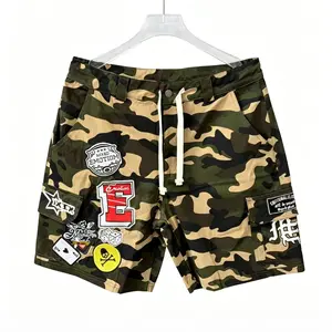 EMOTION Y2K Camouflage Cargo Pants Loose Fit Cotton Streetwear Baggy Work Trousers Casual American Style Men's Women's Trendy Pants