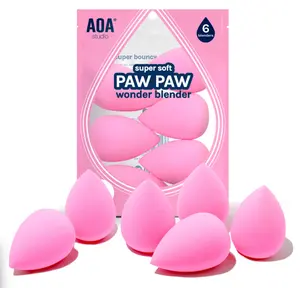 Collection makeup Sponge Set Latex Free and High-definition Set of 6 makeup Wonder blender For Powder Cream