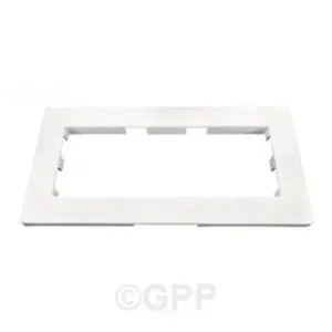 212 MAIN Wide Mouth Trim Plate - White Waterway Plastics Accessory for Rectangular Pool, Rectangular Aquatic Fitness Equipment