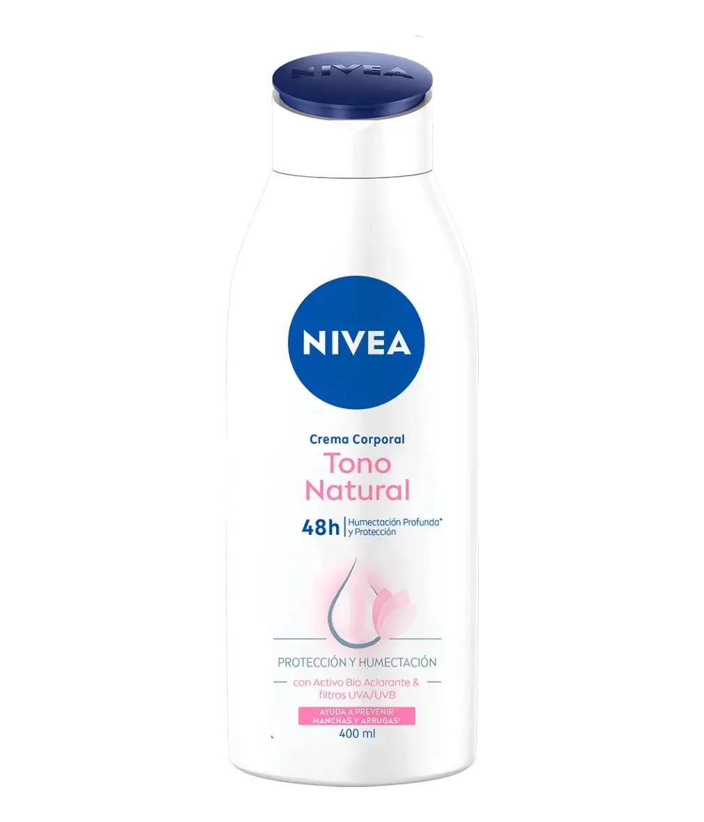 Nivea TONO NATURAL  Body Cream, 400ml - Moisturizing Body Lotion - Body Care  Pack Uv Skin Repair Comfort