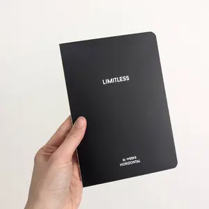 Limitless Planner (undated horizontal) - simple planner, minimalist, unisex, cream paper