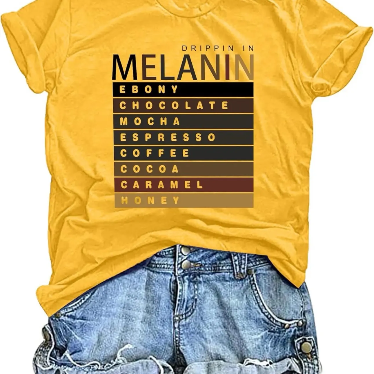 Graphic Tee Tops Juneteenth Melanin Tshirts Women Black History shirt culture