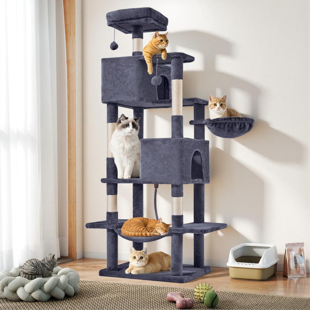 66 Inch Cat Tree Tower