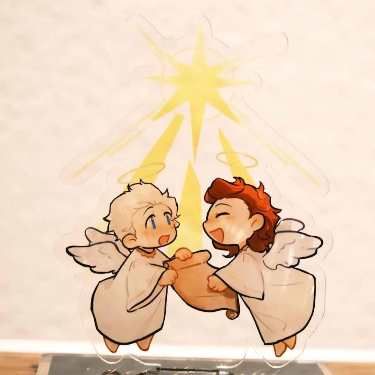 Good Omens Ineffable Husbands Acrylic Standee Aziraphale & Crowley