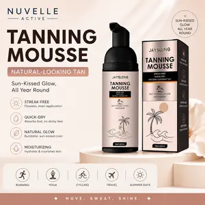 Women's Self Tanning Mousse - Self Tanner & Tanning Products for Natural-Looking Sun-Kissed Glow, Quick-Dry Streak-Free Hydrating Body Moisturizer
