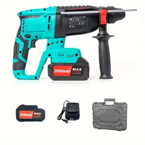 Household multifunctional impact drill, ideal for drilling holes in concrete and brick walls, featuring a brushless motor design
