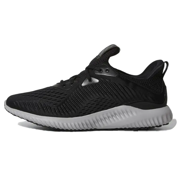Adidas Alphabounce Em Black' Cushioned Low Top Running Shoes Unisex BY4264