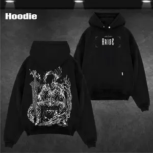 Igris Solo Leveling Vintage Washed Oversized T-Shirt – Dark Anime Graphic Tee, Anime Streetwear Unisex Shirt