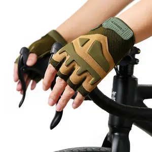 Half Finger Cycling Gloves for Men Women | Non-Slip Shock Absorbing MTB Road Bike Gloves for Bicycle Riding Mountain Biking