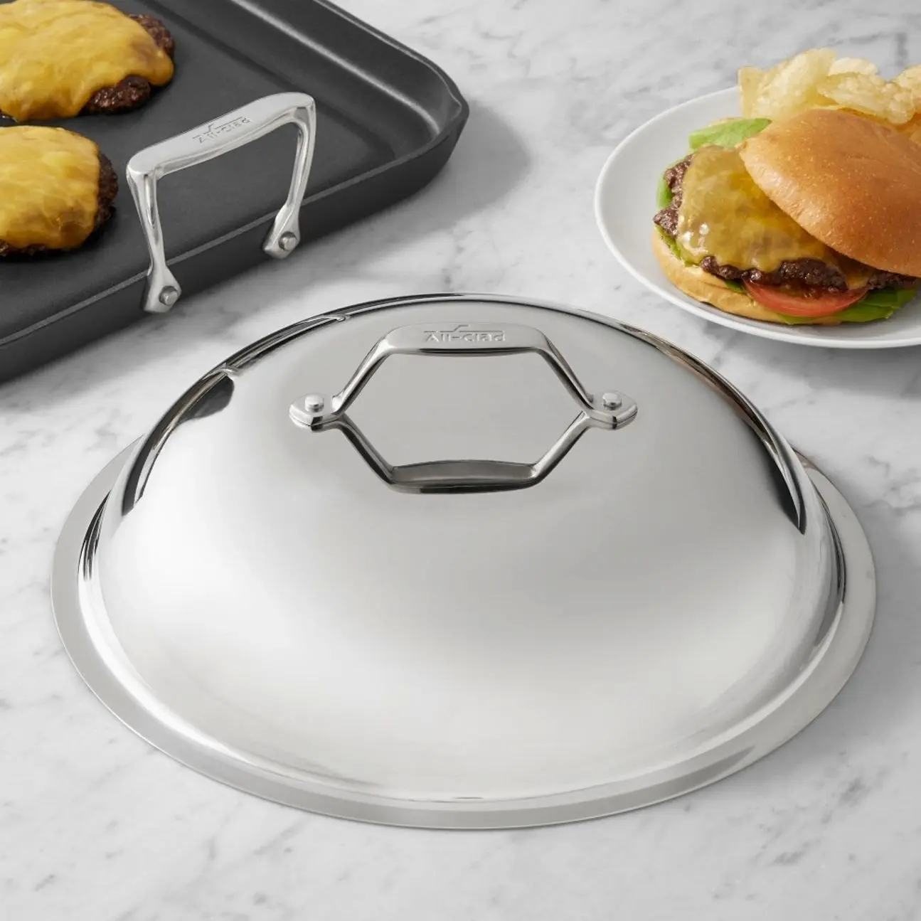 All-Clad Stainless-Steel Domed Melting Lid