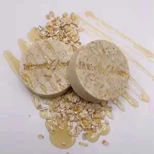 Oatmeal+Honey+Goat Milk w/ Lavender Essential Oil Shea Body Bar
