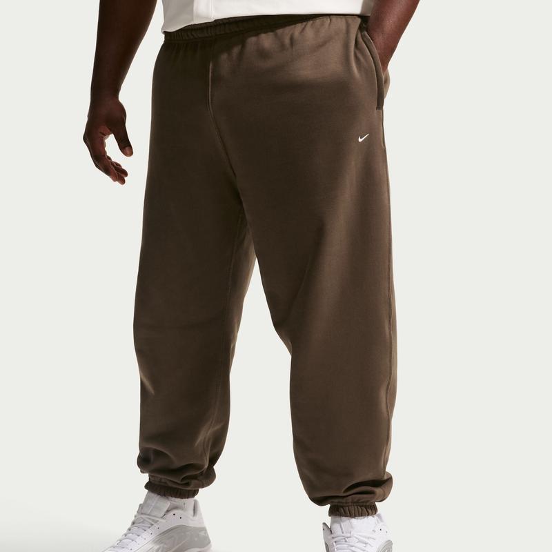 Nike Solo Swoosh Cuffed Fleece Pants - Men's