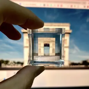 Pixel Style Mosaic Block Decor – Creative Minecraft-Inspired Gift & Niche Desktop Ornament