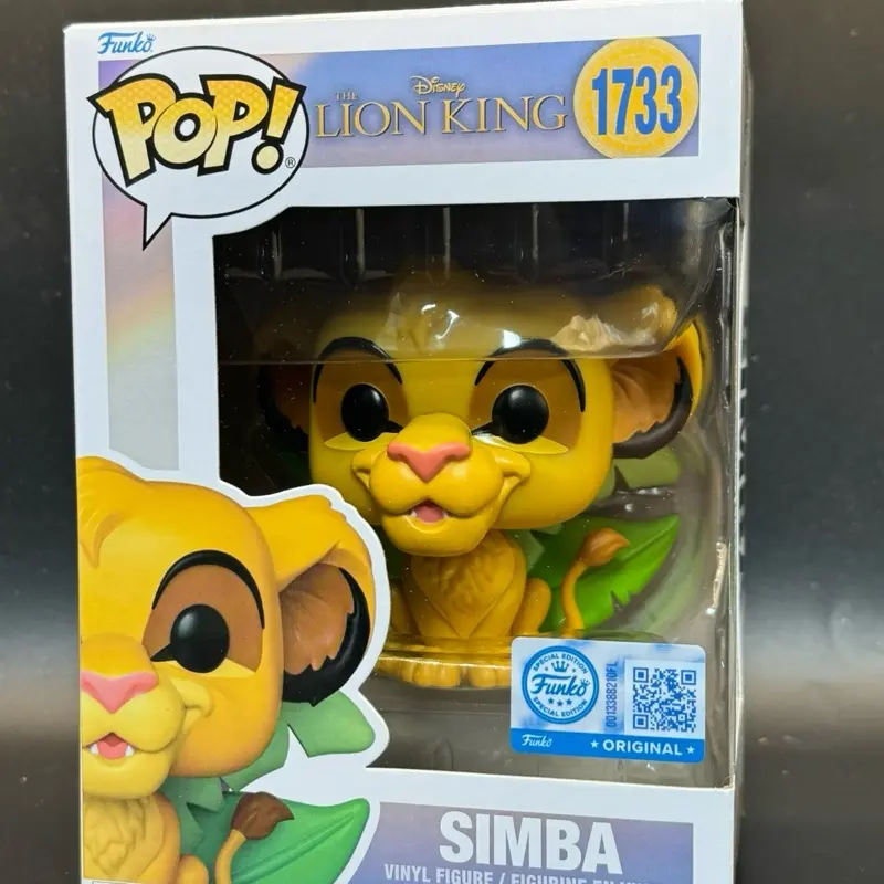Funko Pop! The Lion King Simba Vinyl Figure 1733 Collectible Toy for Kids and Adults