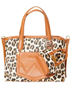 Wrangler Unisex X Boot Barn Leopard Print Mini Handbag Charm - Wgh-Shy04 Lp-Br