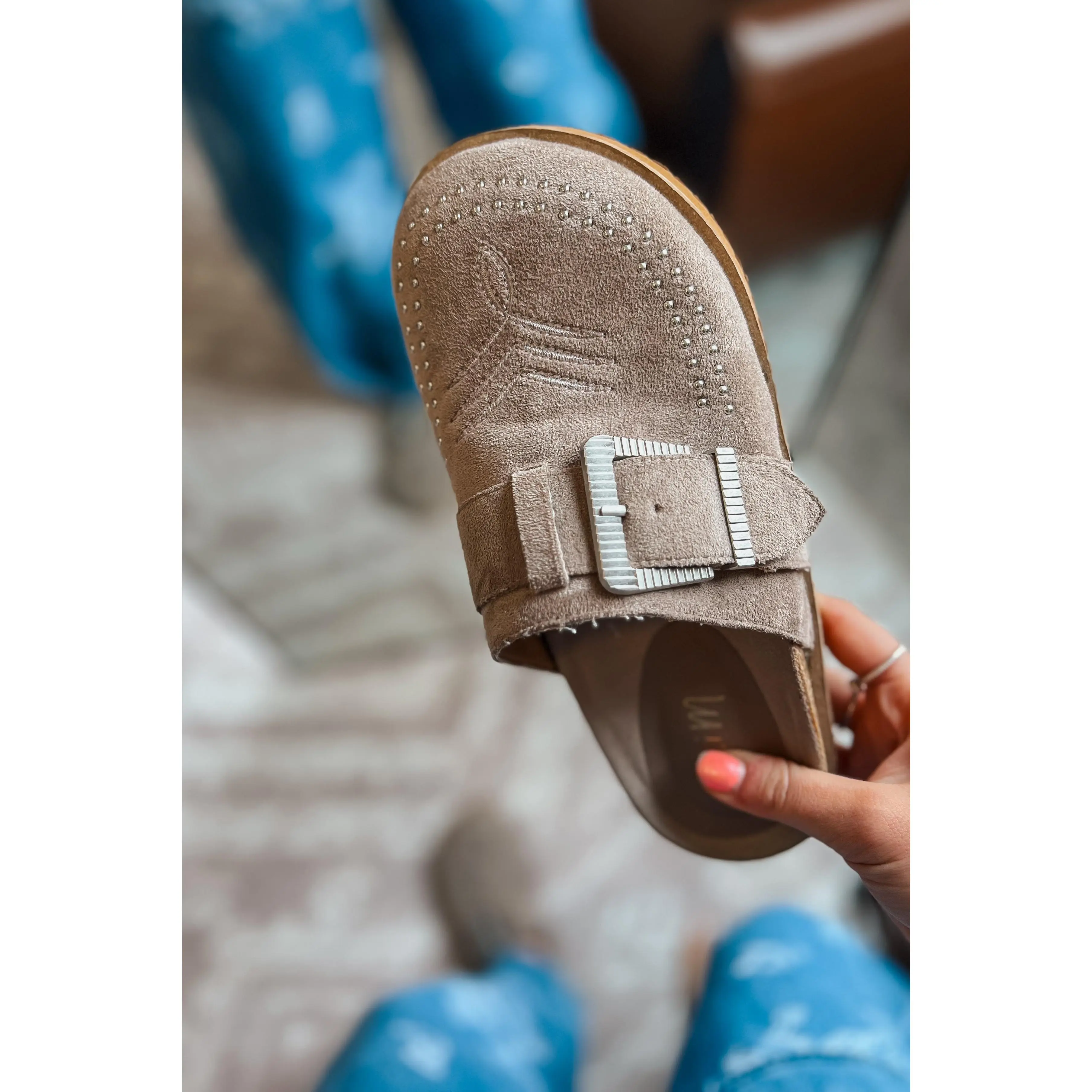 Josephine Mules | Taupe Josephine Mules | Taupe