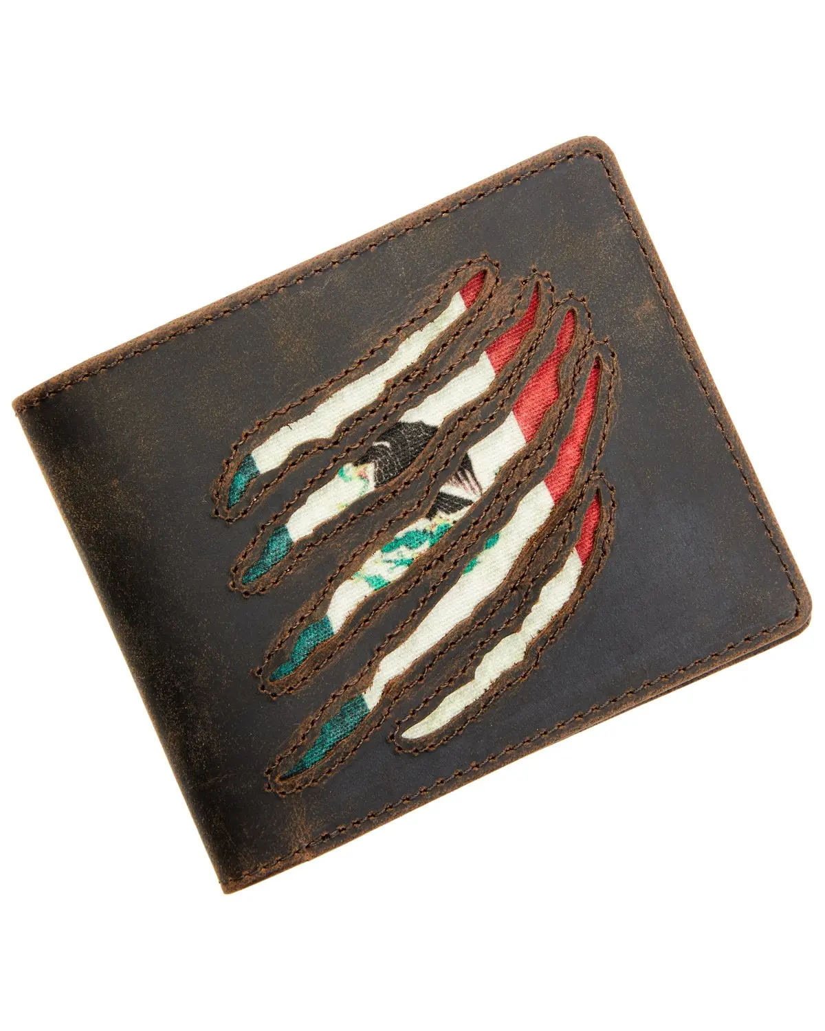 Cody James Men's Men'S Mexico Slash Bifold Leather Wallet - Cjaho21wt15 Cody James Men's Men'S Mexico Slash Bifold Leather Wallet - Cjaho21wt15