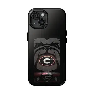 Bulldogs Cell Phone Case, Go Dawgs, Sic em', College Sports Team Gear, Protective Phone